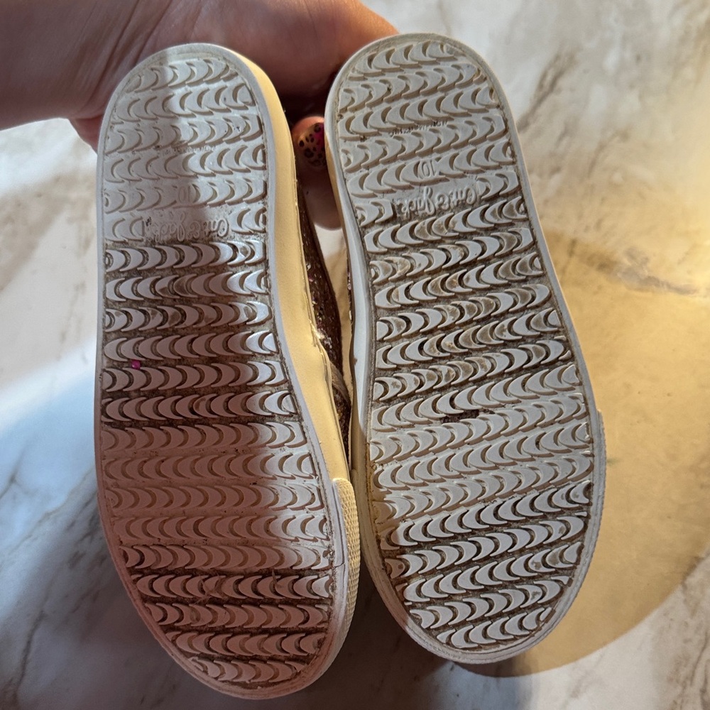 Cat & Jack Sparkly Pink Slip-On Sneakers - Picture 5 of 5